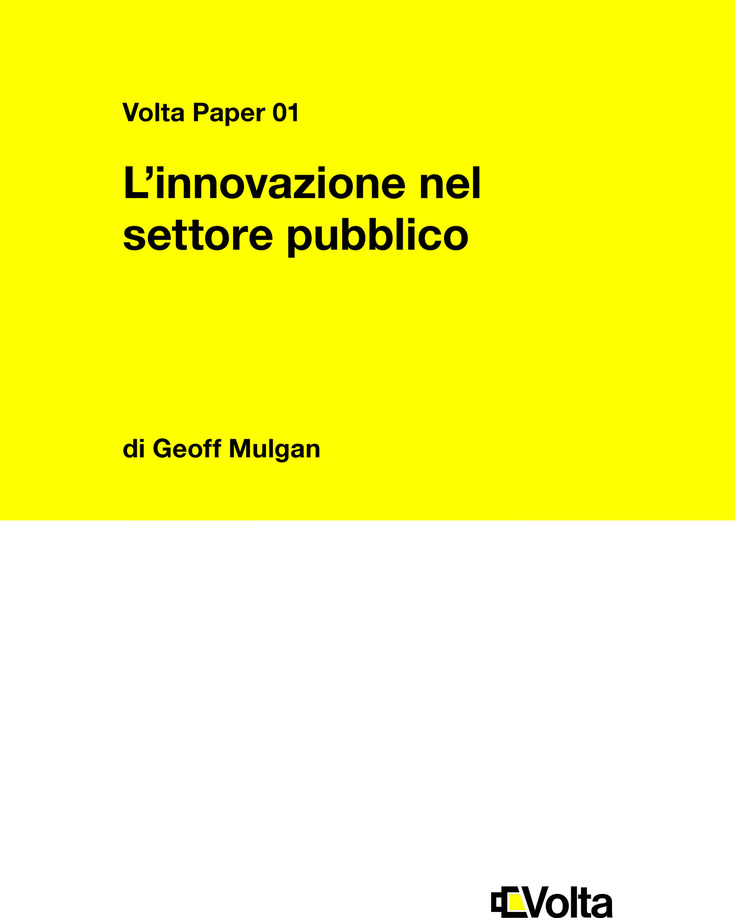 Innovare nel settore pubblico