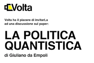 Il seminario “La politica quantistica” organizzato da Volta a Roma